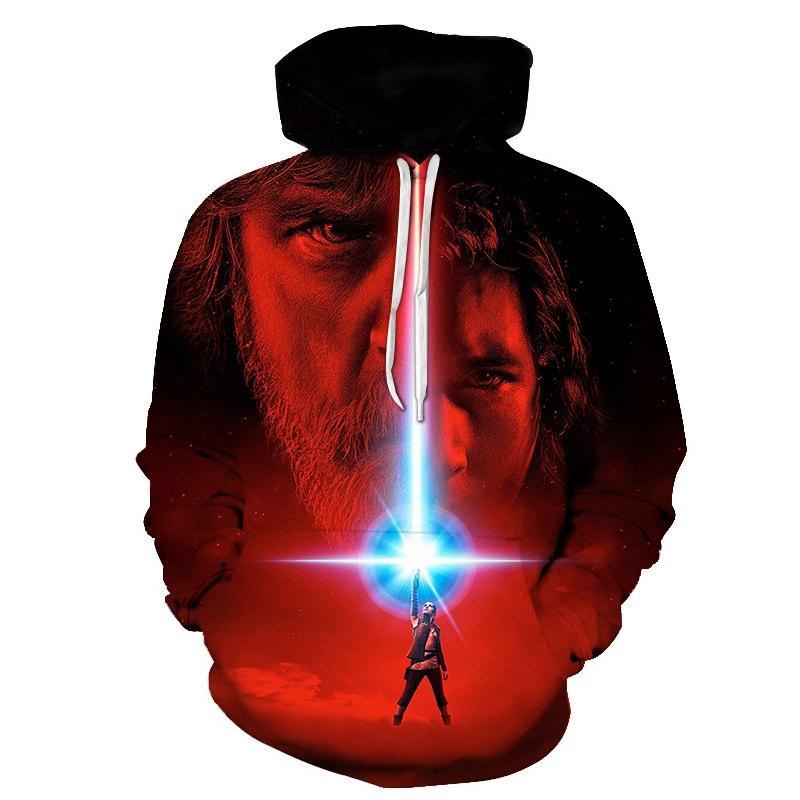 Star War 3D Hoodies digital printing Sweatshirt