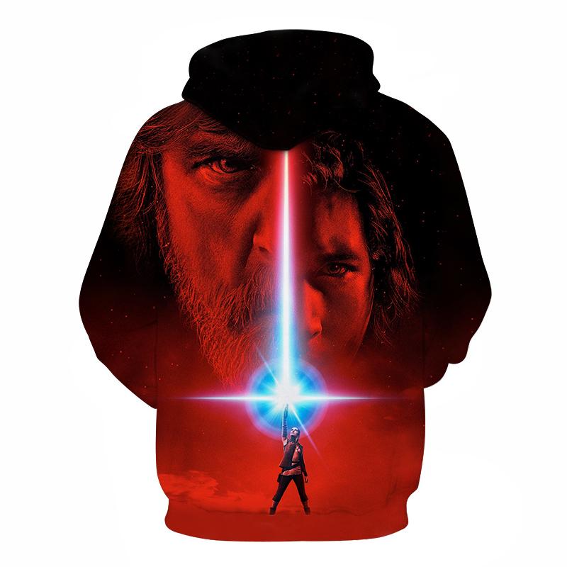 Star War 3D Hoodies digital printing Sweatshirt