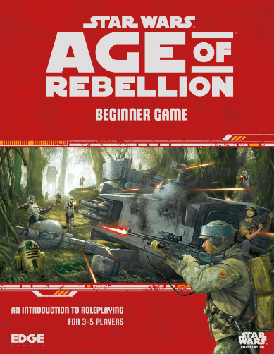 Star Wars Age of Rebellion Beginner Game (reprint) - Role-Players