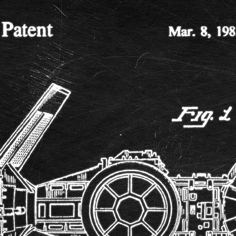 Star Wars Air Vehicle Patent Poster  40x50cm-60x90cm