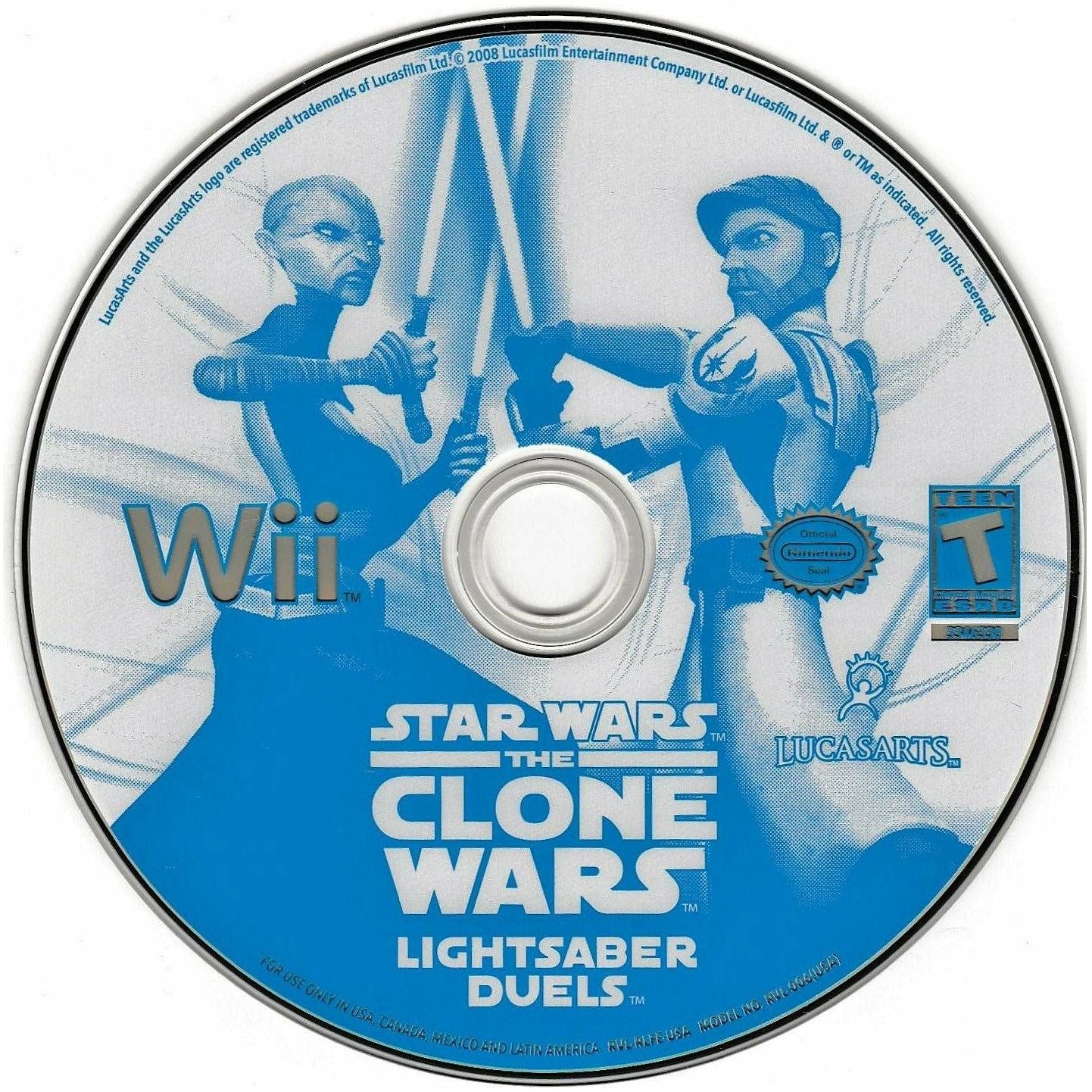 Star Wars Clone Wars Lightsaber Duels - Wii