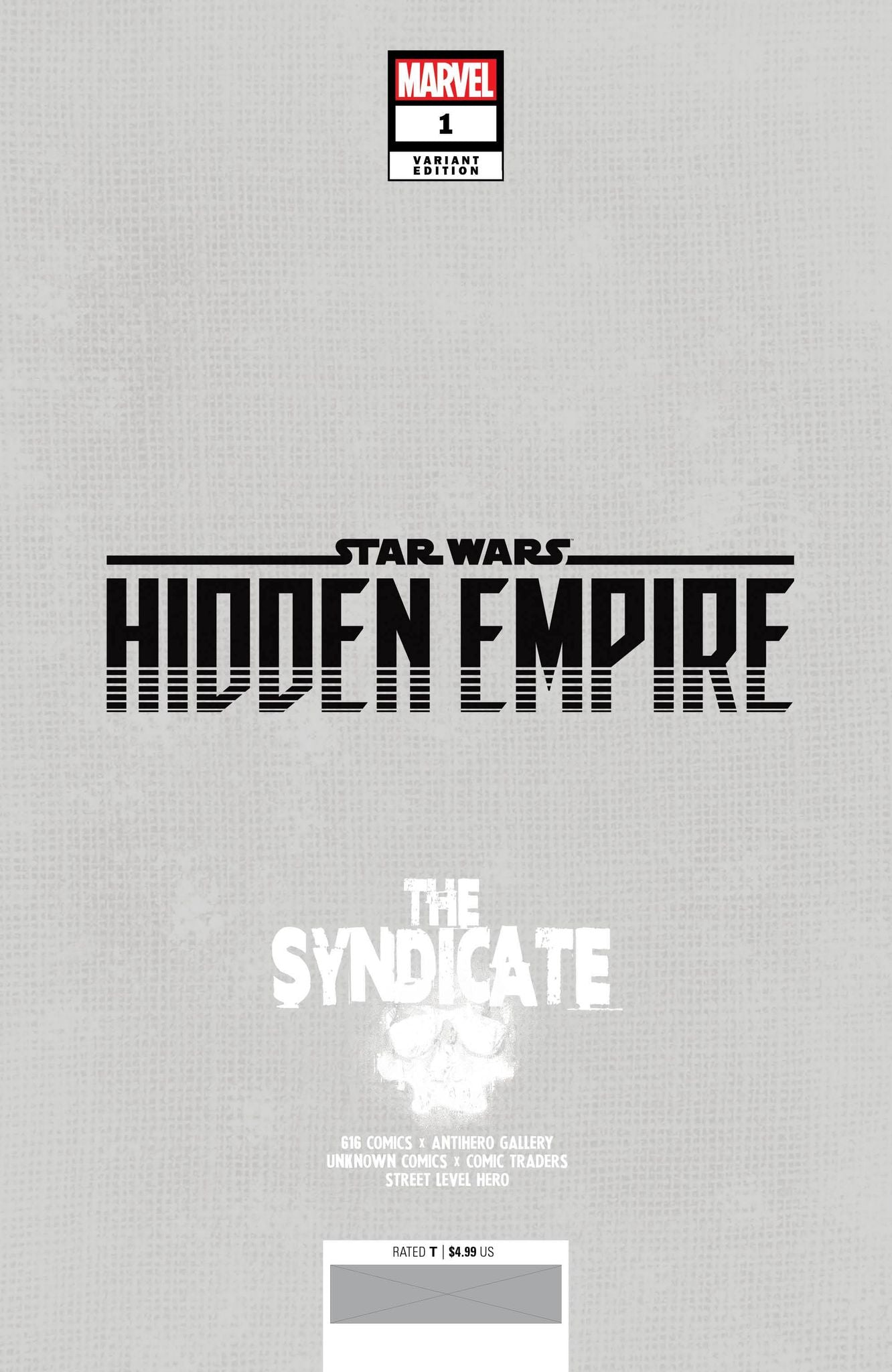 Star Wars: Hidden Empire #1 E.M. Gist Exclusive Var (11/30/2022)