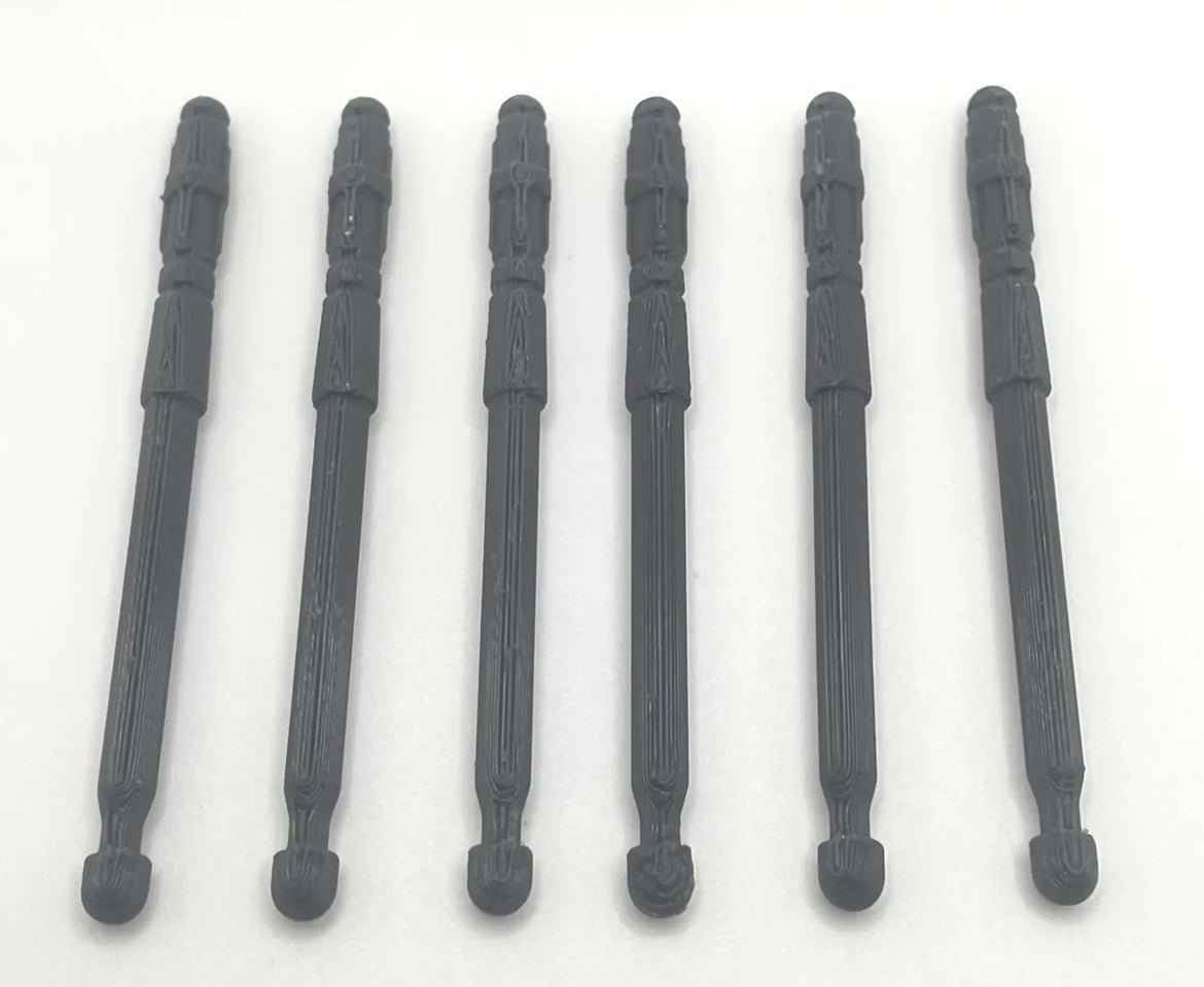 STAR WARS Legacy Millennium Falcon Missiles Bomb repro replacement Set Of 6