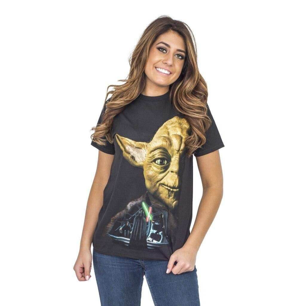 Star Wars Return of the Jedi Last Battle Yoda T-Shirt - S