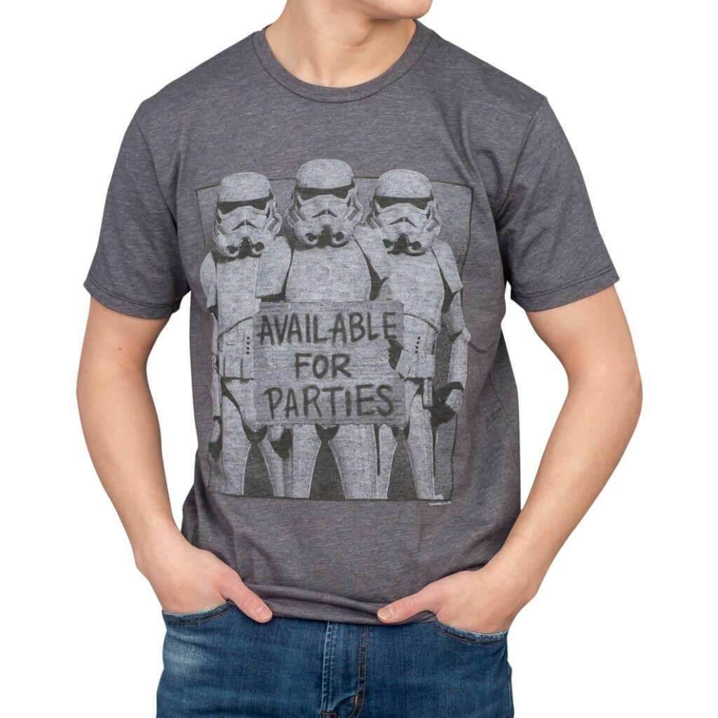 Star Wars Stormtroopers Available for Parties Vintage Inspired T-Shirt - S
