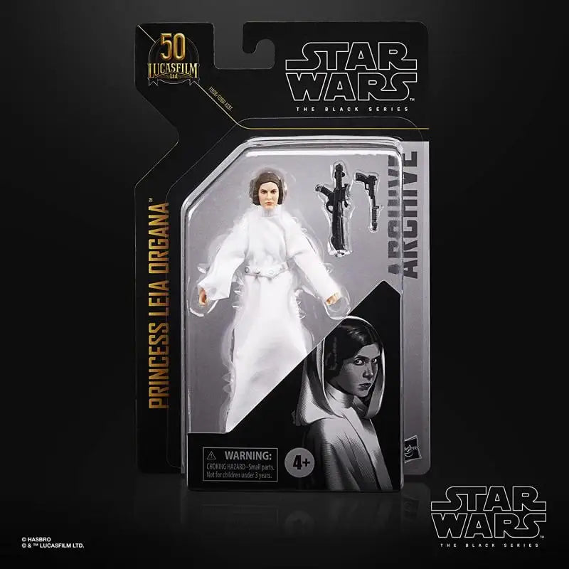 Star Wars The Black Series Archive Collection Princess Leia Organa 6-Inch-Scale A New Hope 50th Anniversary Figure toys