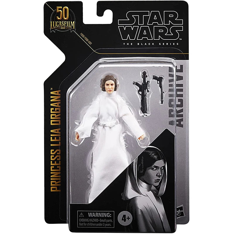 Star Wars The Black Series Archive Collection Princess Leia Organa 6-Inch-Scale A New Hope 50th Anniversary Figure toys