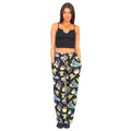 Star Wars The Mandalorian Baby Yoda Pajamas Black Lounge Pants - S