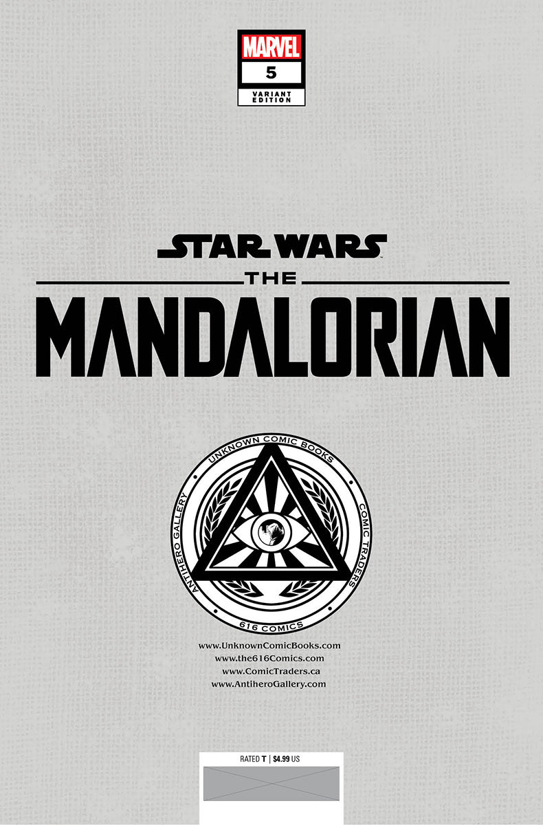 Star Wars: The Mandalorian Season 2 #5 Unknown Comics Peach Momoko Exclusive Virgin Var (10/11/2023)