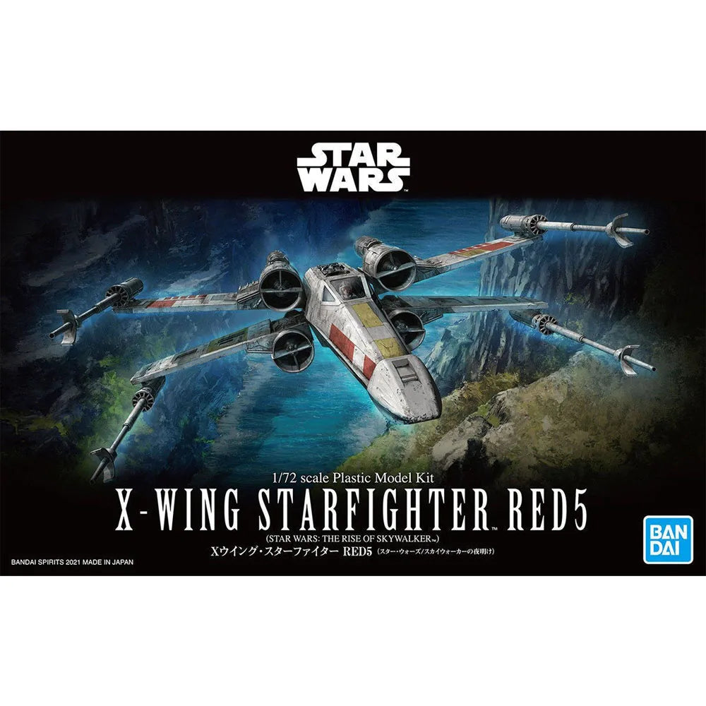 Star Wars The Rise of Skywalker Model Kit  X-Wing Starfighter Red 5