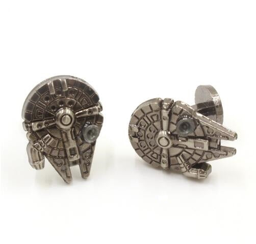 Star Wars Vintage Gothic Fighter Warship Cufflinks