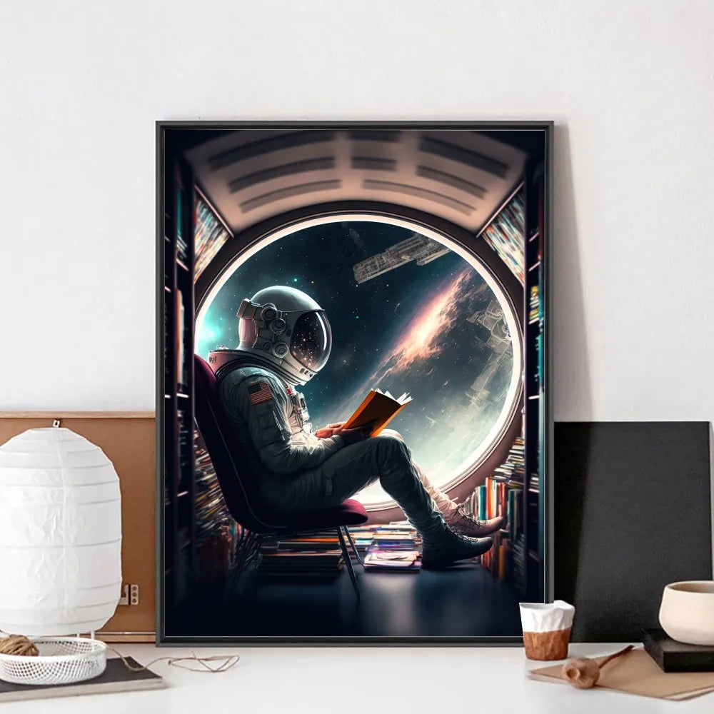 Starfield Game Poster DIY No Framed Kraft Club Bar Paper Vintage Poster Wall Art Painting Bedroom Study Stickers