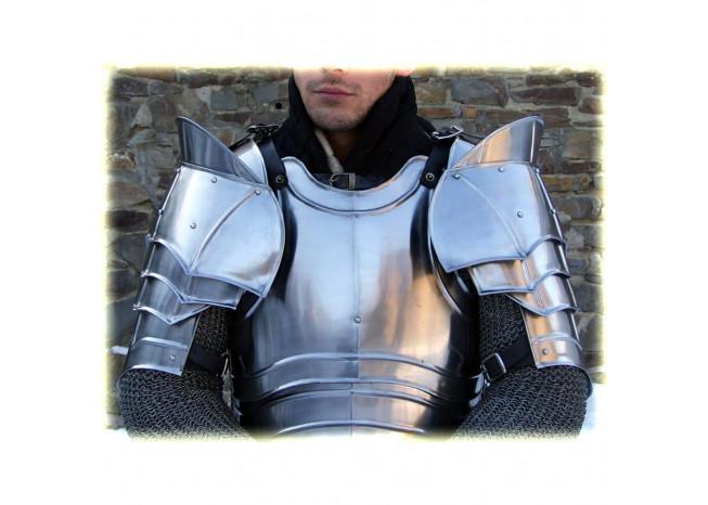 Steel Warrior Pauldron Medieval Shoulder Armor Set