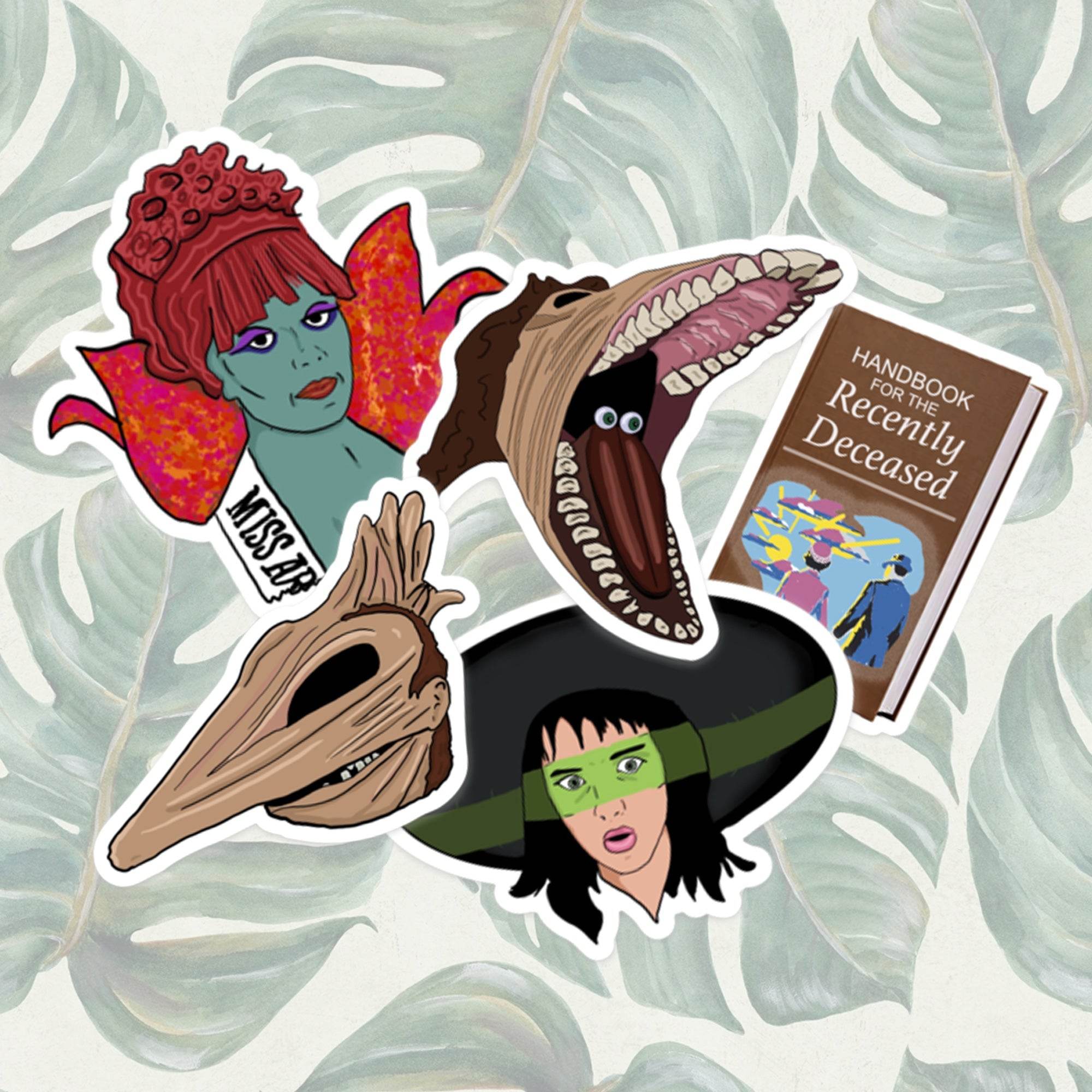 Beetlejuice Sticker Pack - 