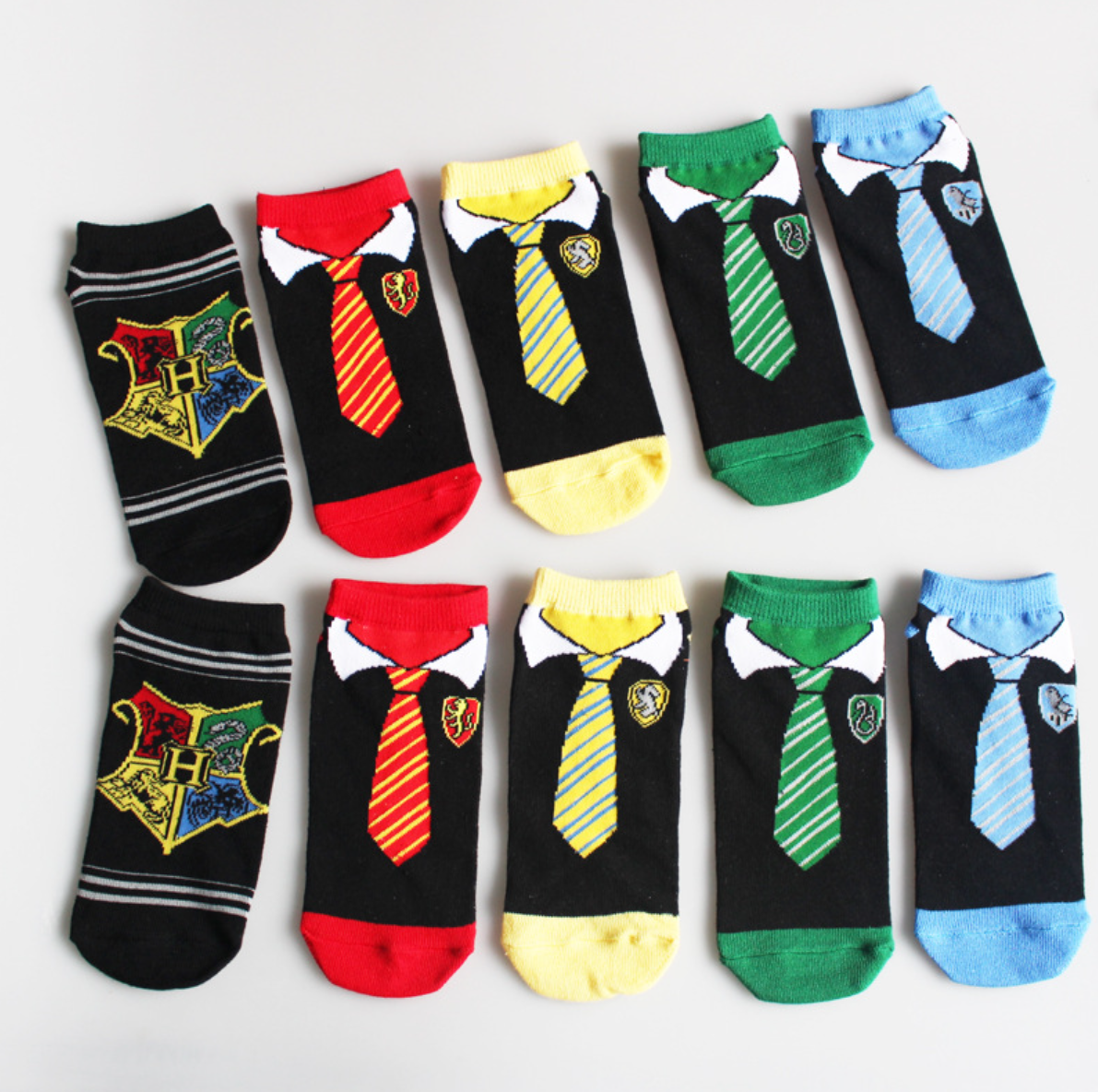 Summer New Personality Harry Potter Couple Socks Women Cartoon Boat Socks Men Cotton Socks