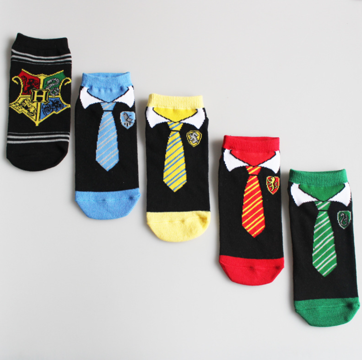 Summer New Personality Harry Potter Couple Socks Women Cartoon Boat Socks Men Cotton Socks