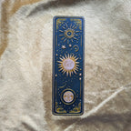Sun & Moon Navy Bookmark