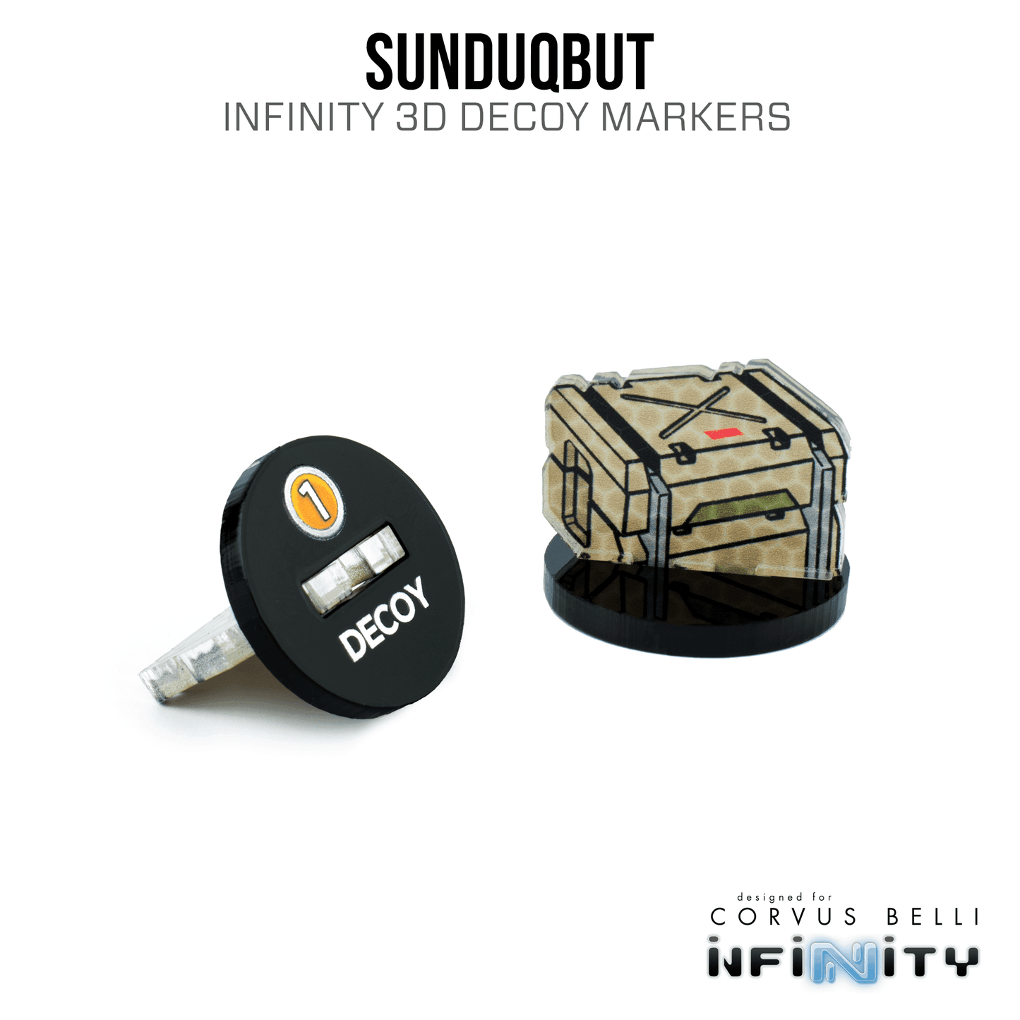 Sunduqbut 3D Decoy Markers - 