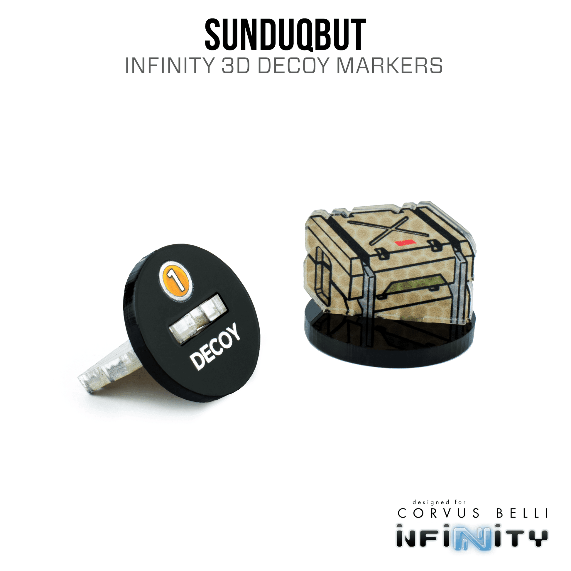 Sunduqbut 3D Decoy Markers - 
