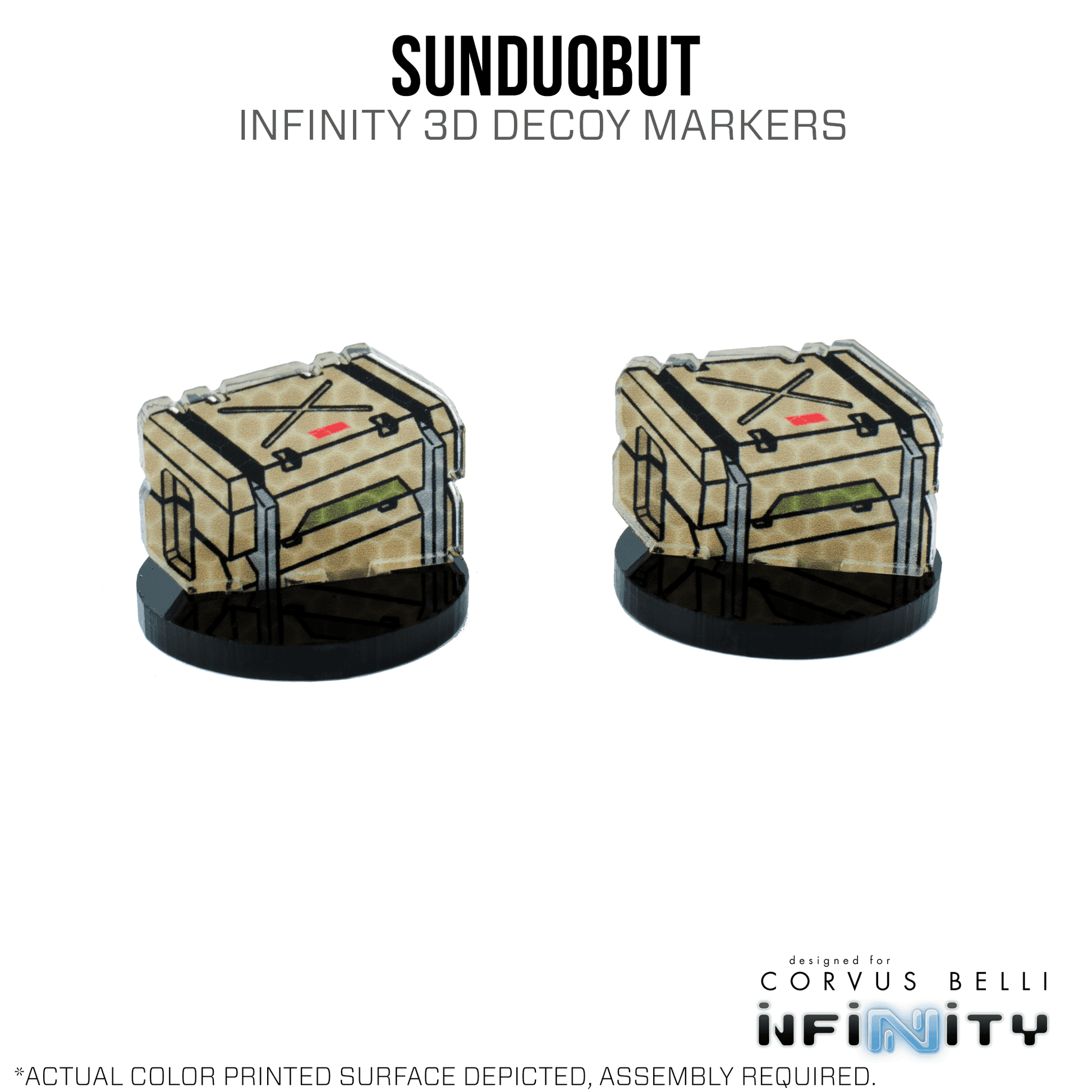 Sunduqbut 3D Decoy Markers - 