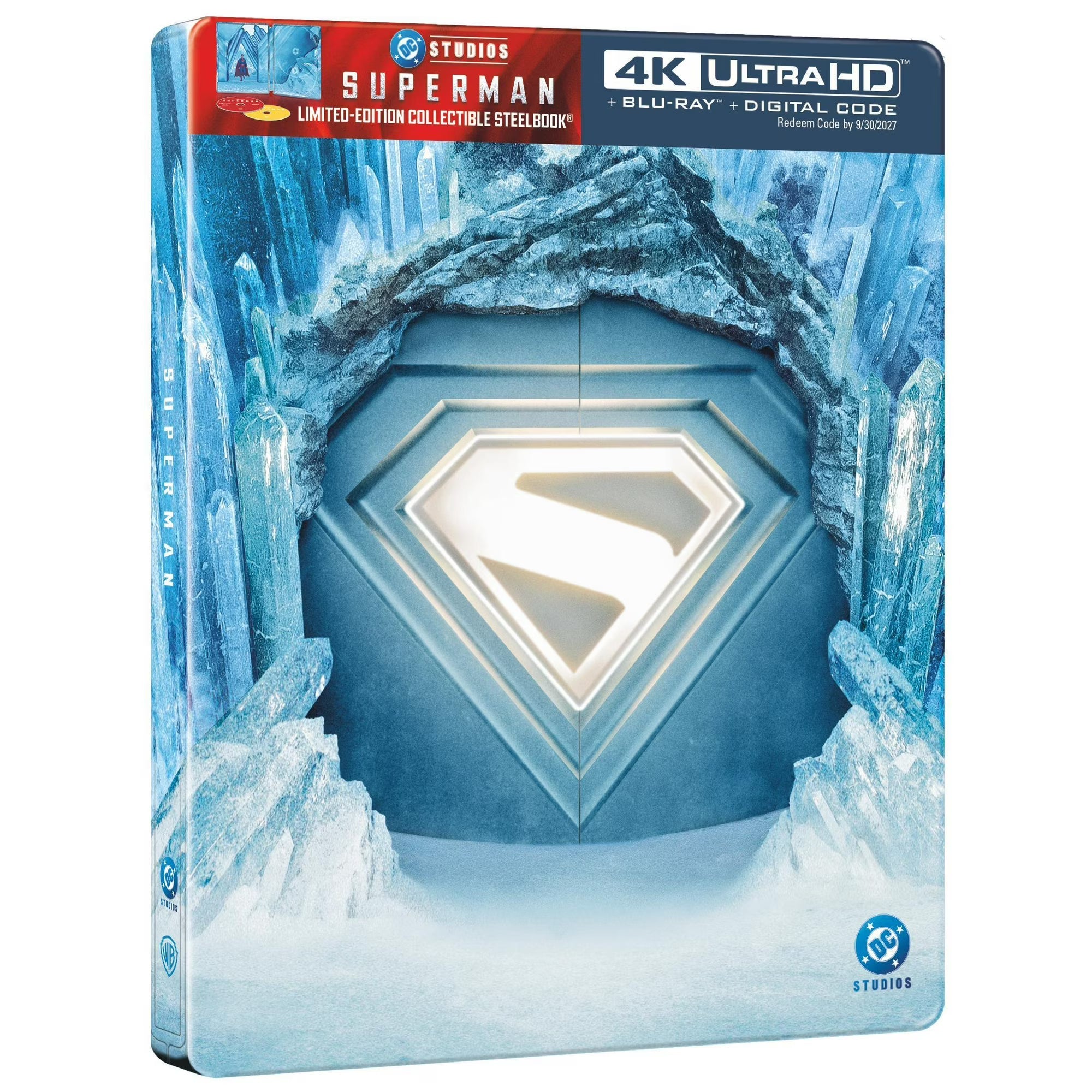 Superman (2025) - Limited Edition Steelbook (4K Ultra HD + Blu-ray + Digital)