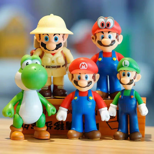 Super Mario figures