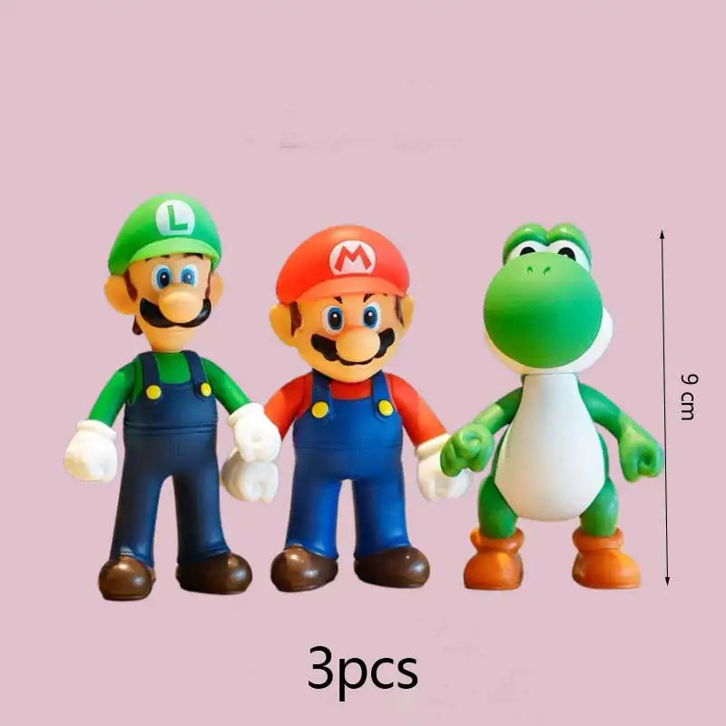 Super Mario figures