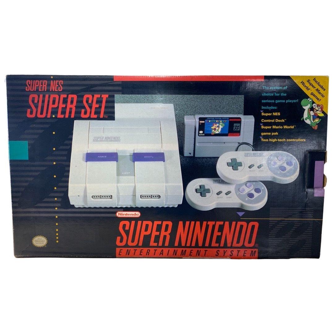 Super Nintendo (Console-CIB) with Original Retail Box