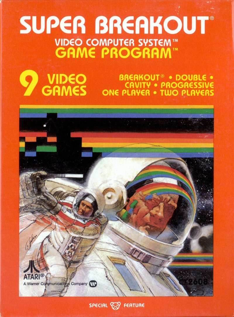 Super Breakout (Atari 2600) - Game Manual Only