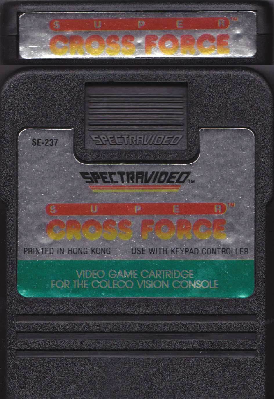 Super Cross Force (Colecovision) - Game Manual Only