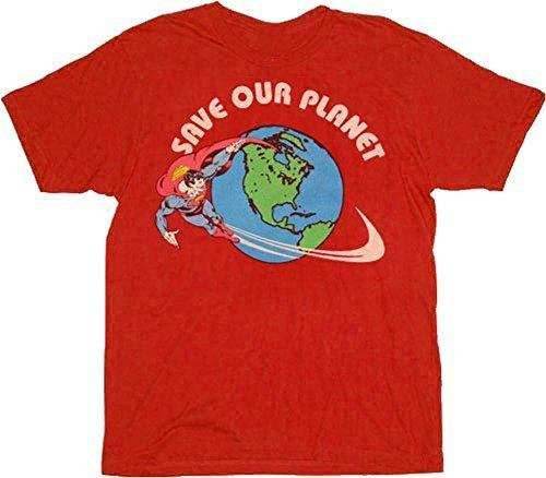 Superman Save Our Planet T-shirt - S
