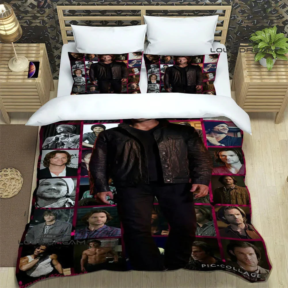 Supernatural join the hunt Bedding Sets exquisite supplies set duvet cover bed comforter set bedding set luxury birthday gift