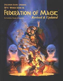 Rifts World Book 16 Federation of Magic (revised) - 