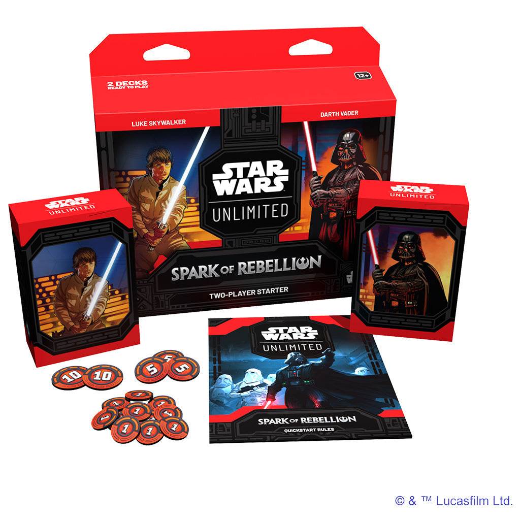 Star Wars: Unlimited - Spark of Rebellion Two-Player Starter - 