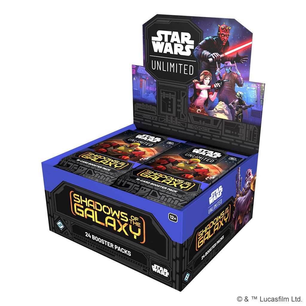 Star Wars: Unlimited - Shadows of the Galaxy Booster Display - 