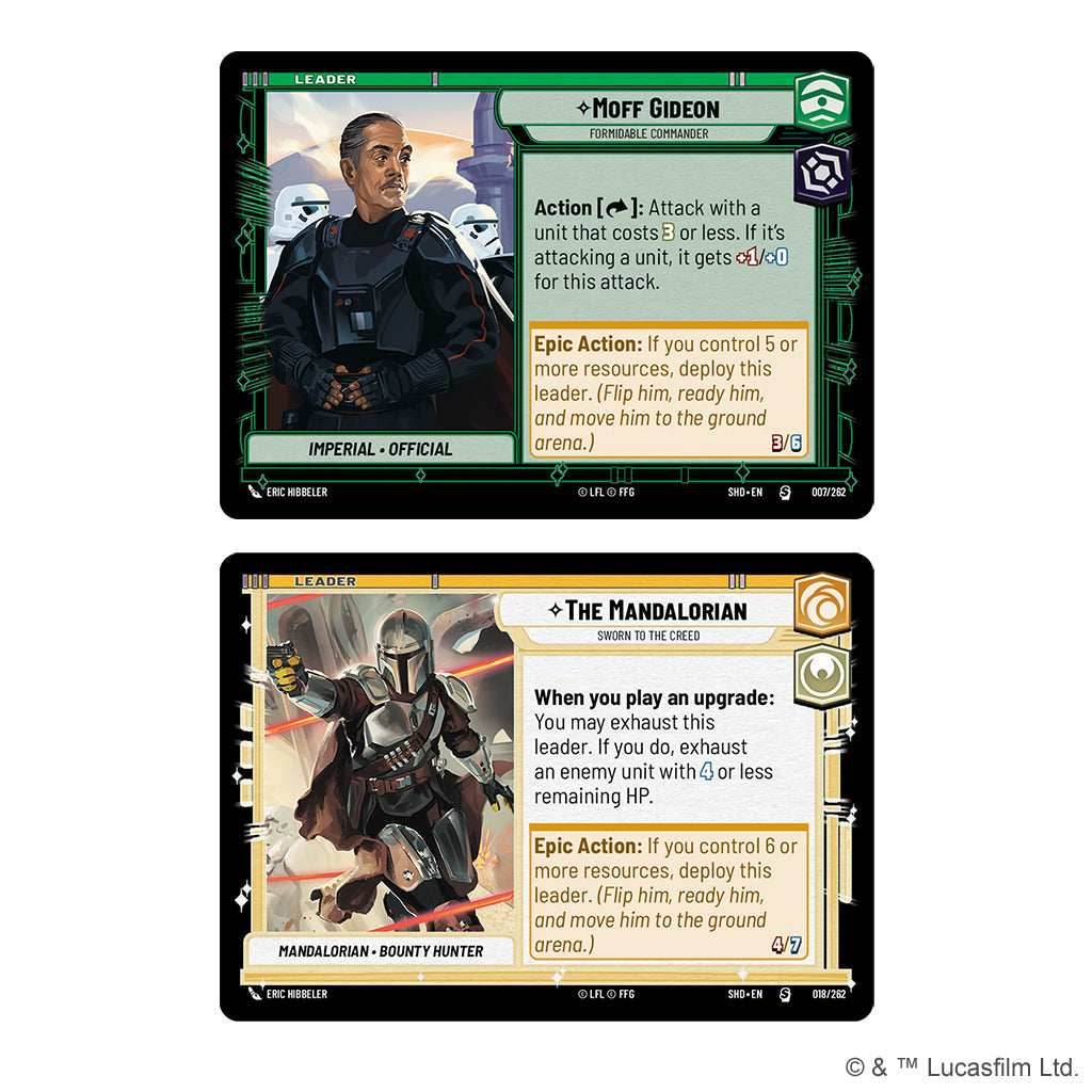 Star Wars: Unlimited - Shadows of the Galaxy Two-Player Starter Kit - 