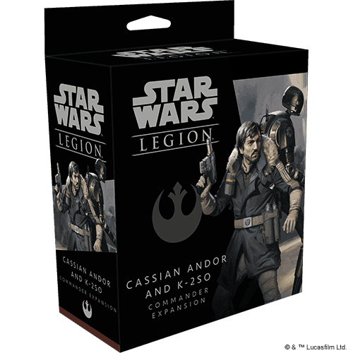 Star Wars: Legion - Cassian Andor and K-2SO Commander Expansion - 
