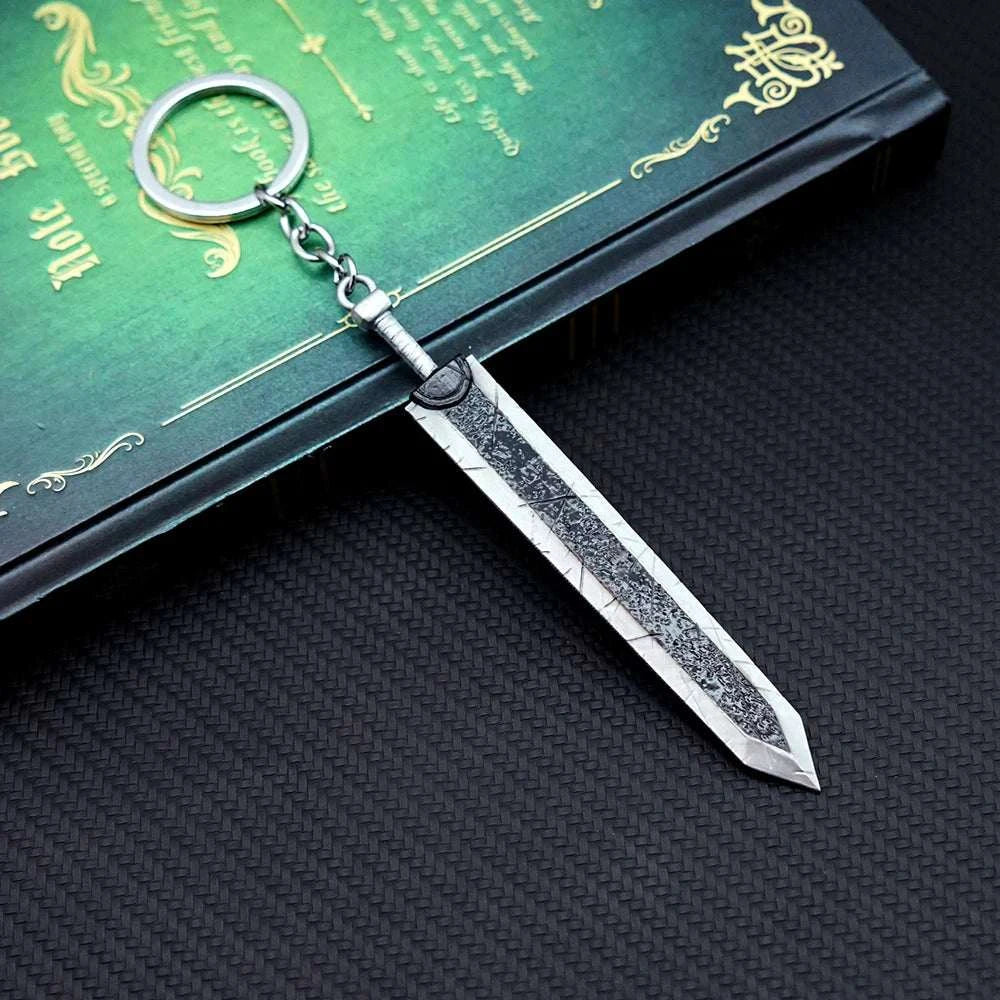 Sword Keychain Men Key Chain Keyring Metal Keychains for Car Anime Accessories Key Ring Pendant llaveros