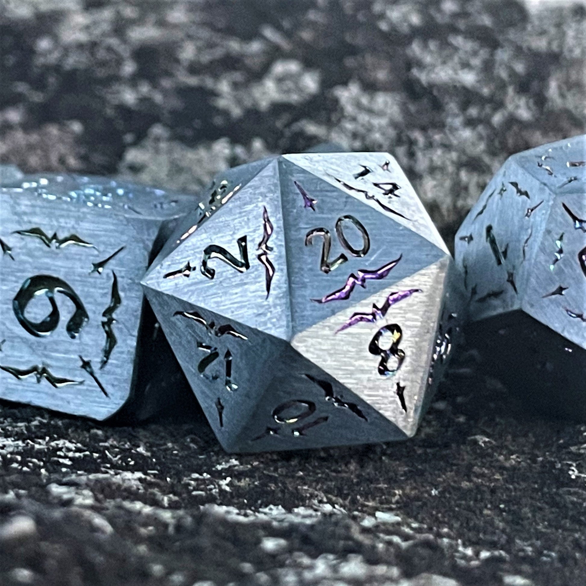 Sword of the Holy Knight Metal Dice Set