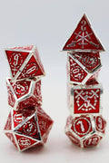 Crossed Swords: Sword of Hearts - Metal Dice Set - 