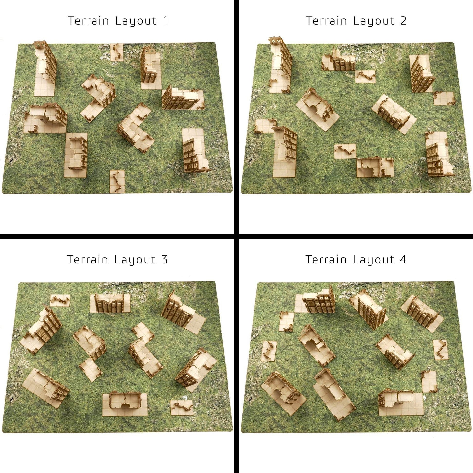 Tabletop Stronghold Competitive Terrain Set 2.0 - 
