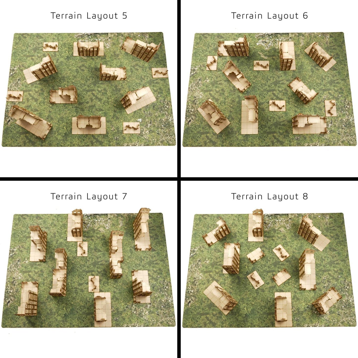 Tabletop Stronghold Competitive Terrain Set 2.0 - 