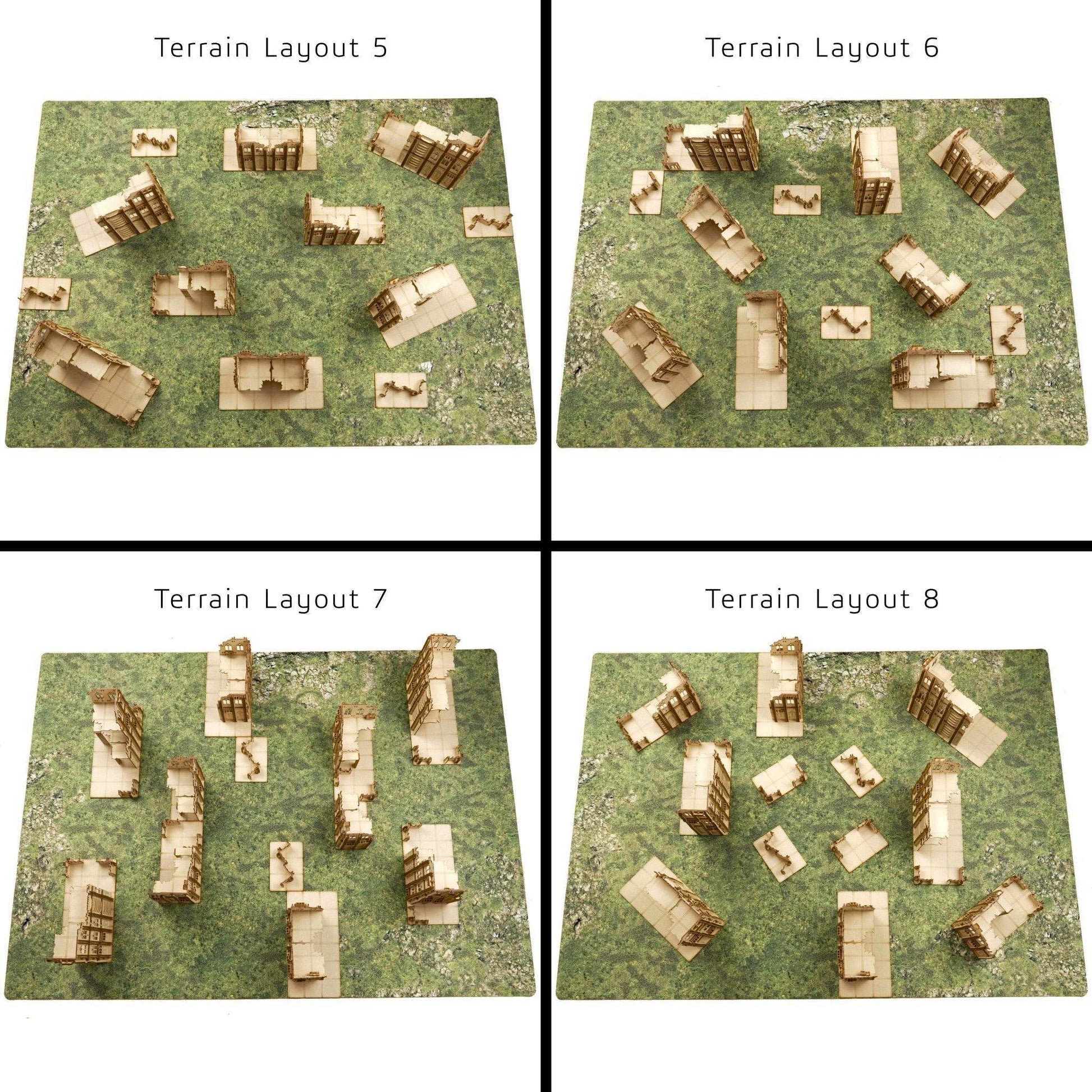 Tabletop Stronghold Competitive Terrain Set 2.0 - 