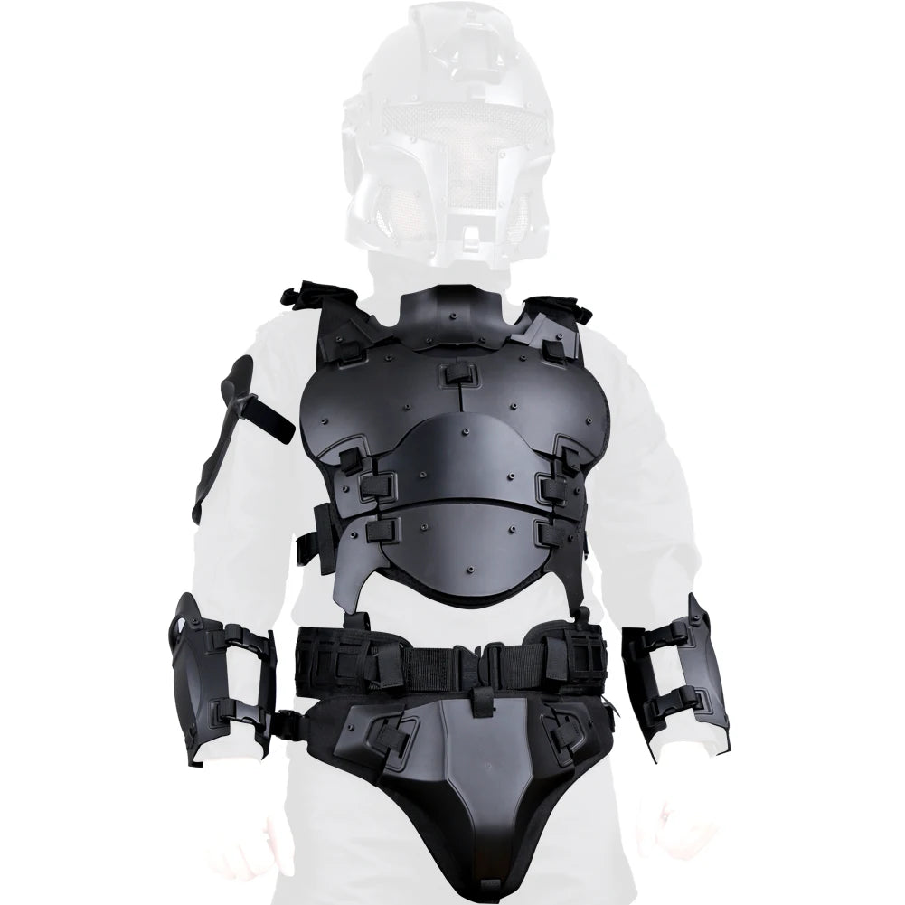 Tactical Armor Suit Deformation Protection Vest Adjustable Hunting Chest Protective Equipment Paintball Shooting CS Wargame Vest