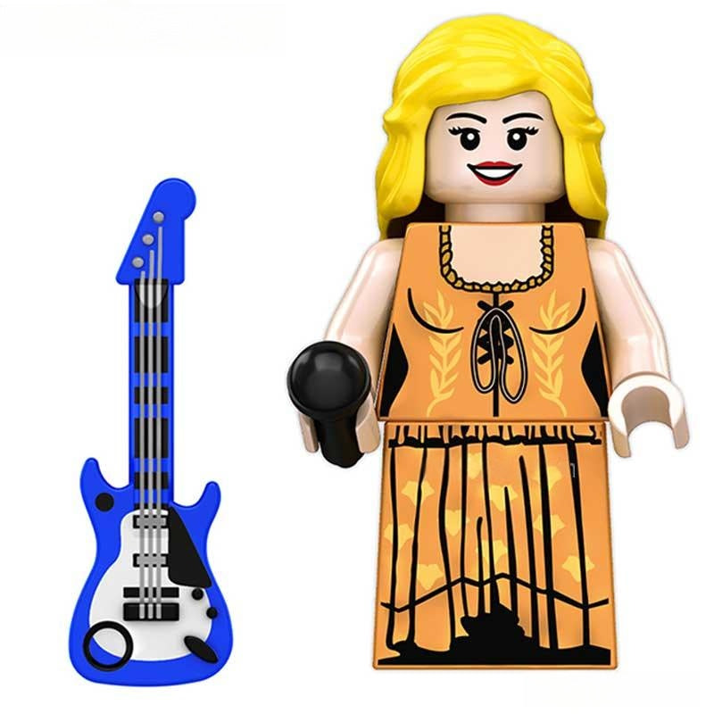 Taylor Swift Lego Minifigures Custom Music Toys Eras Tour set 3-4