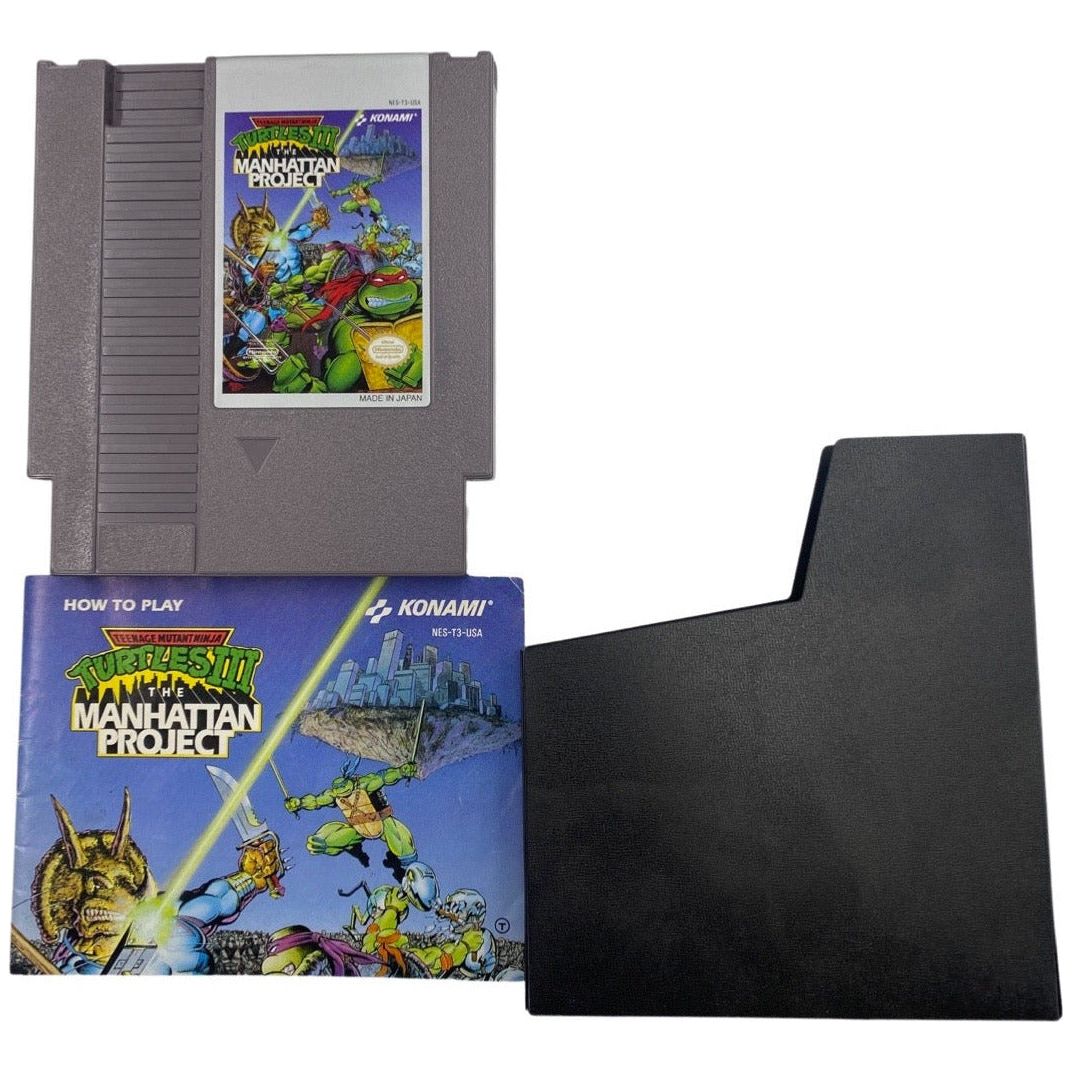 Teenage Mutant Ninja Turtles III The Manhattan Project - NES