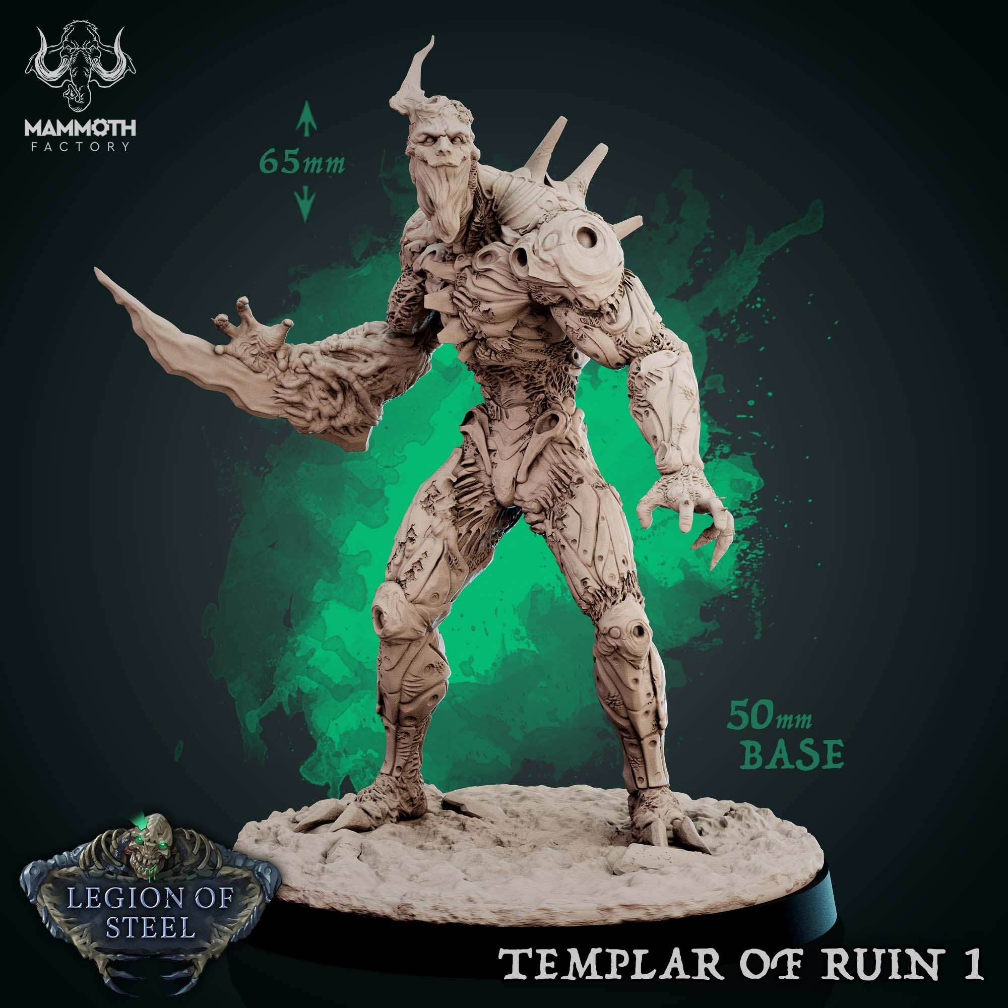 Templar of Ruin: Sculpt 1 (Eldritch Construct Abomination) - 