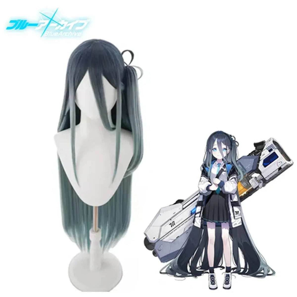 Blue Archive Tendou Arisu Cosplay Costume – Uniform, Wig & Coat Set - S / Wig Only