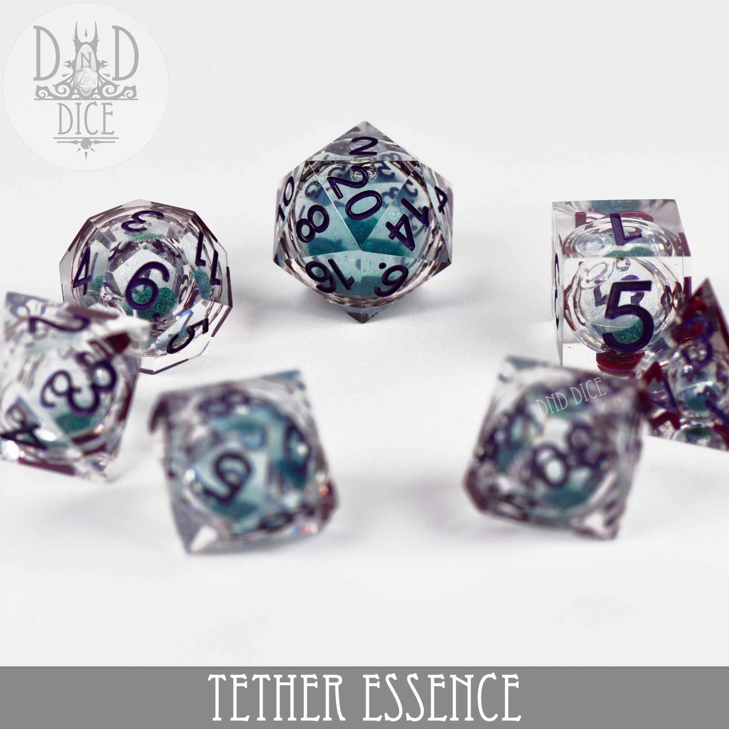 Tether Essence Liquid Core Dice Set