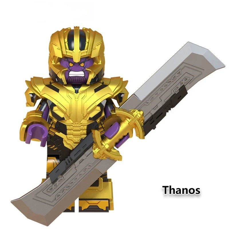 Thanos Avengers Minifigures Lego Minifigures Custom Toys 1